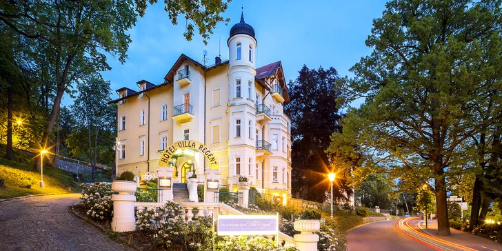 Relax v Mariánských lázních: polopenze, wellness procedury a bazén