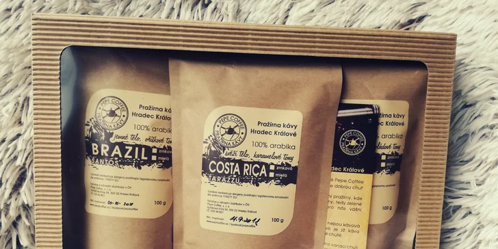 Pro milovníky čerstvé a kvalitní kávy: Dárkové balíčky z Pepe Coffee