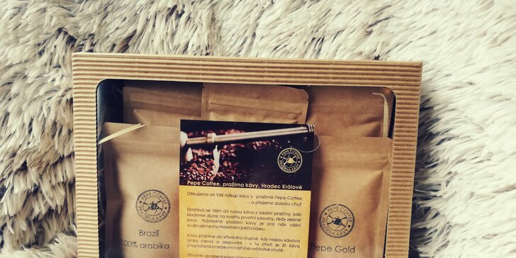 Pro milovníky čerstvé a kvalitní kávy: Dárkové balíčky z Pepe Coffee