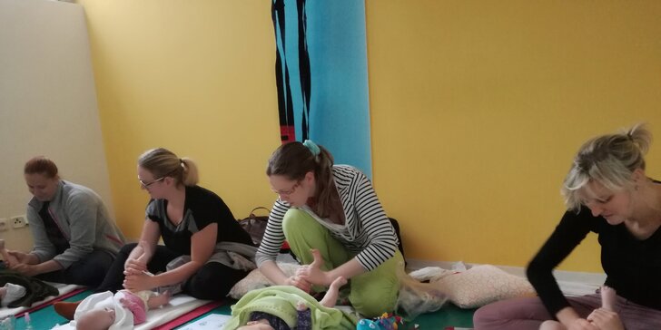 Relaxace a společné chvíle s vaším miminkem: 5týdenní kurz masáží