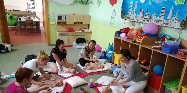 Relaxace a společné chvíle s vaším miminkem: 5týdenní kurz masáží