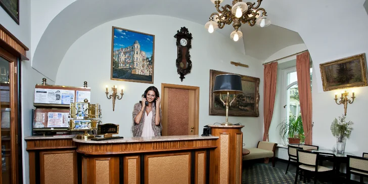Wellness pobyt s polopenzí v Mariánských Lázních s výhledem na kolonádu