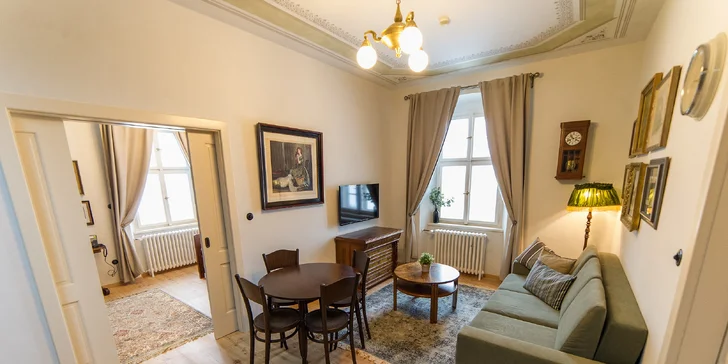 Při zařizování interiérů dbali na každý detail (Apartmán 2lůžkový s rozkládací pohovkou)