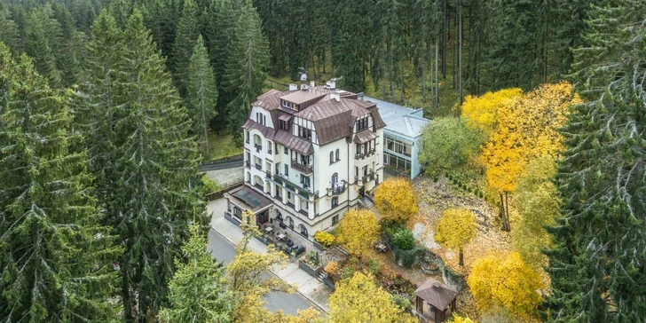 Relaxační pobyt v krásných apartmánech St. Moritz**** v Mariánských Lázních