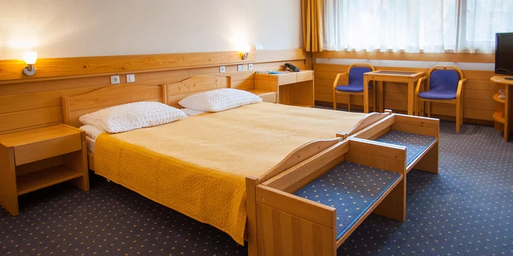 Ubytovaní budete v pokoji Standard, kde najdete vše potřebné.