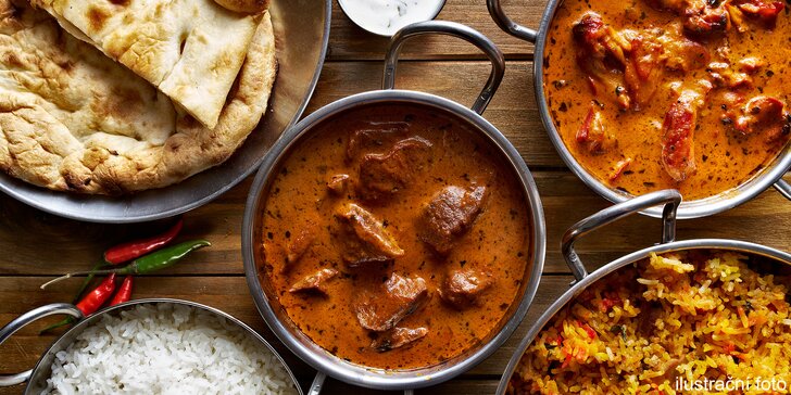 Oběd, po kterém rozhodně nebudete mít hlad: all you can eat v indické restauraci