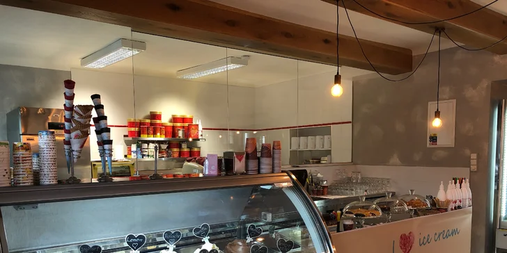 Zmrzlina pro nejmenší a BABY cappuccino nebo horká čokoláda