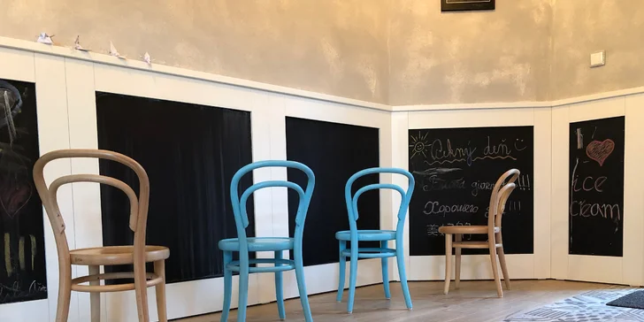 Zmrzlina pro nejmenší a BABY cappuccino nebo horká čokoláda
