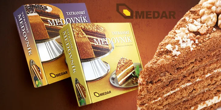 Lahodný veliký tatranský medovník