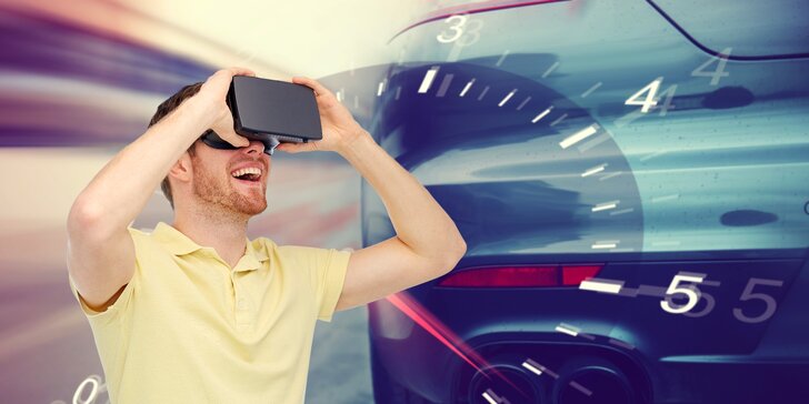 Vstup do virtuální reality: 60 minut závodění nebo hraní her