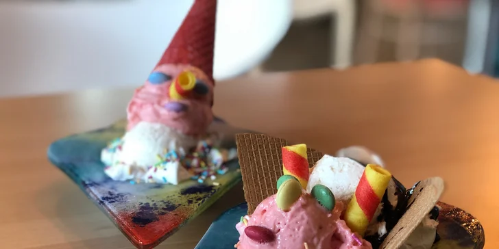Zmrzlina pro nejmenší a BABY cappuccino nebo horká čokoláda