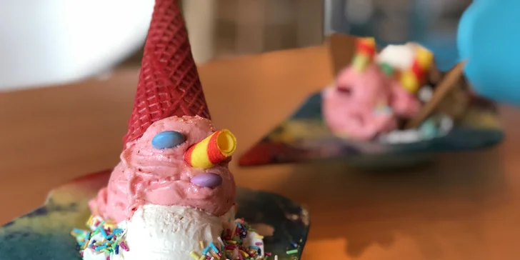 Zmrzlina pro nejmenší a BABY cappuccino nebo horká čokoláda