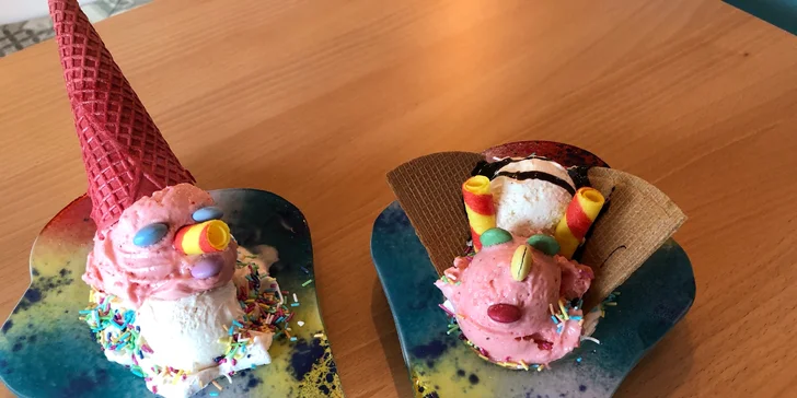 Zmrzlina pro nejmenší a BABY cappuccino nebo horká čokoláda