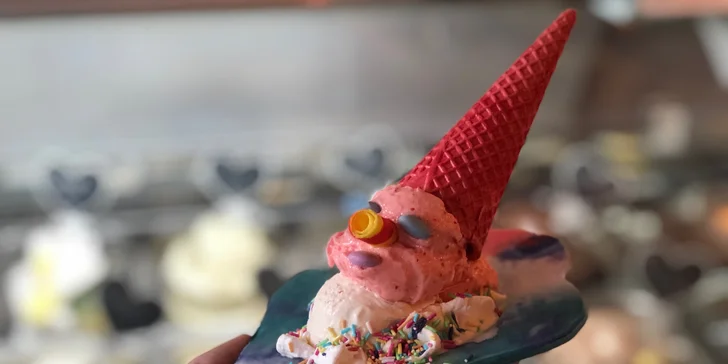 Zmrzlina pro nejmenší a BABY cappuccino nebo horká čokoláda
