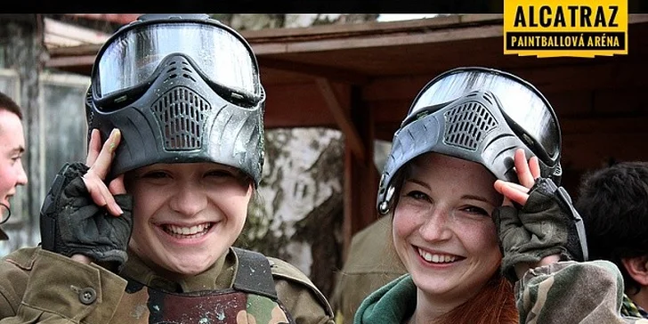 4 hodiny paintballu, 100 kuliček a kompletní vybavení za skvělou cenu