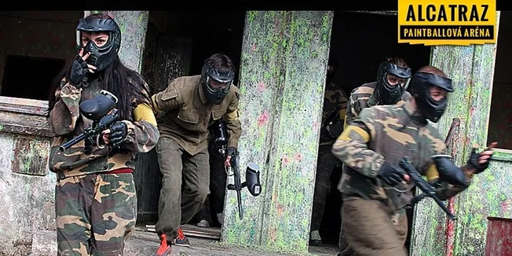 4 hodiny paintballu, 100 kuliček a kompletní vybavení za skvělou cenu