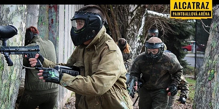 4 hodiny paintballu, 100 kuliček a kompletní vybavení za skvělou cenu