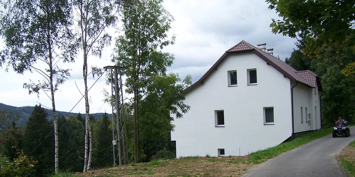 Jizerské hory na horské chatě pro 2 osoby