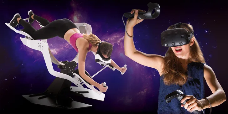 Virtuální realita: 1, 3, 5 či 10 vstupů na konzoli HTC Vive i simulátor létání ICAROS