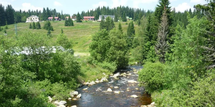 Jaro na Šumavě: nové apartmány s polopenzí mezi Modravou a Kvildou