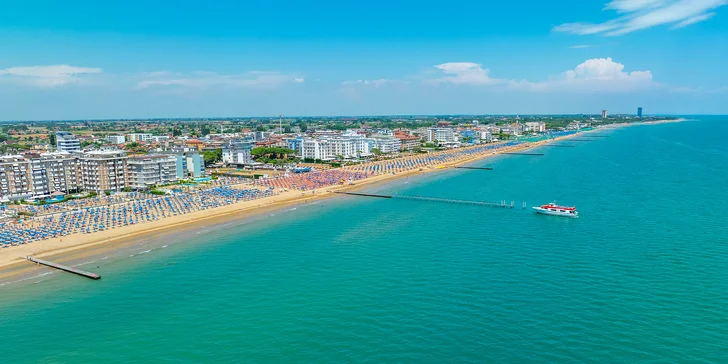 2denní koupání v Caorle a Bibione, vč. autobusové dopravy a 1 noci v hotelu se snídaní