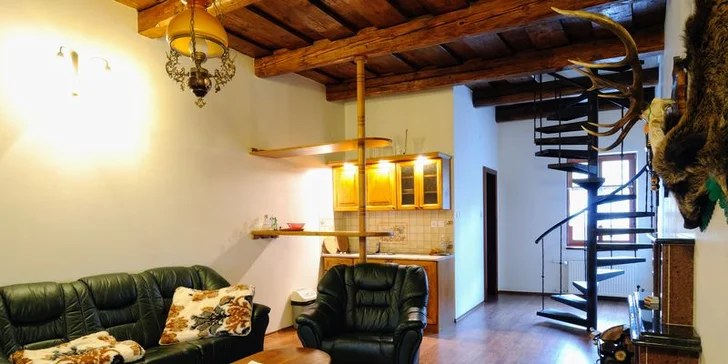 K dispozícii sú za príplatok aj mezonetové apartmány