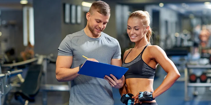 Měsíční cvičební program s osobním trenérem a relaxací v Avalon Fitness