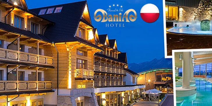 Luxusní wellness pobyt v polských Tatrách pro dva