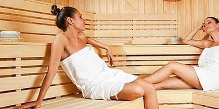 120 minut  báječné relaxace  - saunování a masáž pro jednu osobu