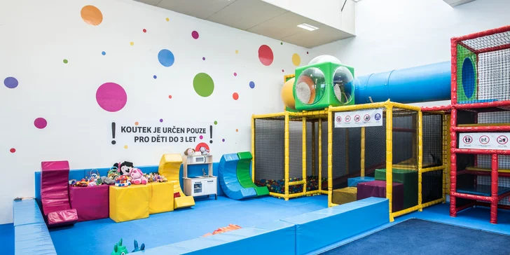 Jde se řádit: Celodenní dětský vstup do parku Šaškárna s prima atrakcemi