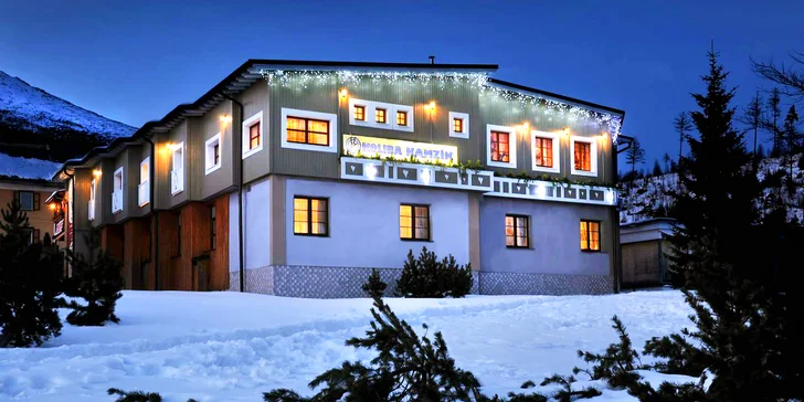 Zimní či jarní Vysoké Tatry: přepychové pokoje, snídaně i balíček slev