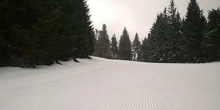 Hurá na sníh: permanentky pro děti i dospělé do skiareálu Pancíř