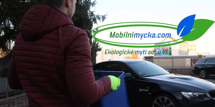 Mobilní myčka aut: ekologické ruční mytí u vás doma a bez použití vody