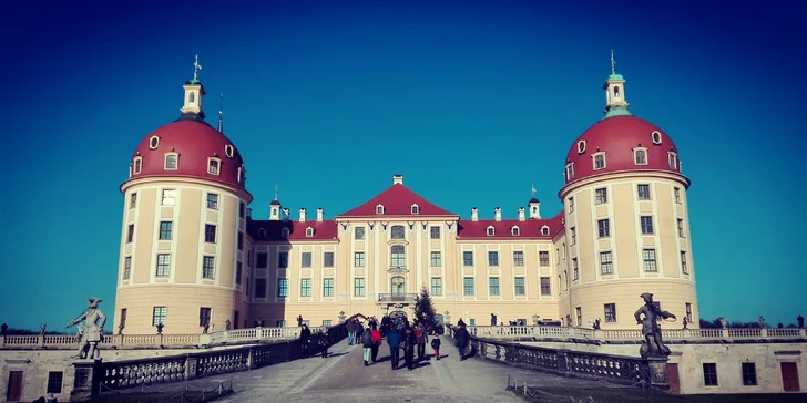 Za Popelkou na zámek Moritzburg a do Drážďan na památky nebo nákupy