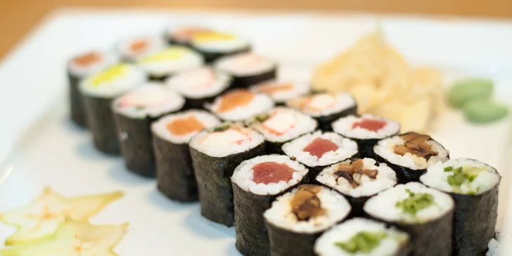Sushi na mnoho způsobů: 24 nebo 30 kousků v setech s možností take away
