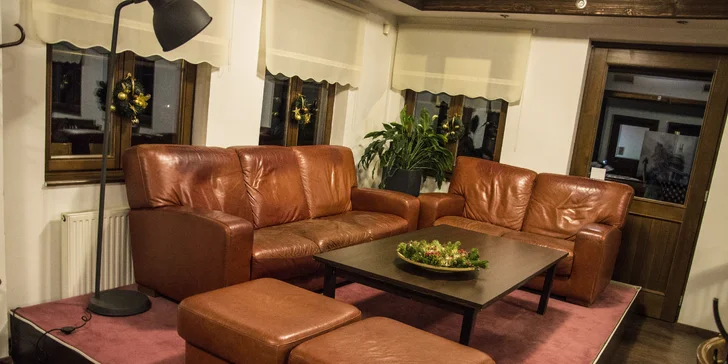 Dovolená v rodinném hotelu na Liptově s polopenzí a saunou pro 2 osoby