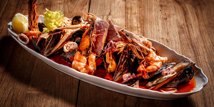 Carpaccio i plody moře: degustační menu pro 2 milovníky středomořských lahůdek