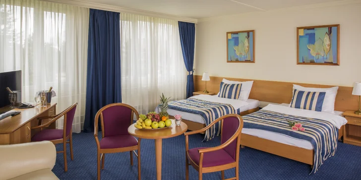 Pohoda a relaxace v Praze: polopenze, volný vstup do wellness i sleva na masáže