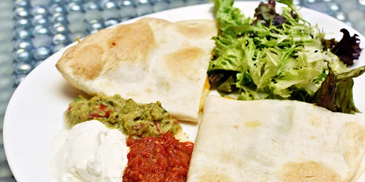 Vegetariánské menu pro 2 osoby v restauraci Lehká hlava