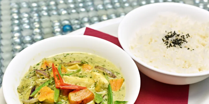 Vege menu pro 2: kari, nebo quesadilla? 3 chody s možností volby v Lehké hlavě