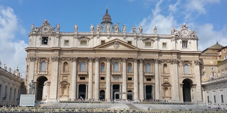 Jarní zájezd do Říma a Vatikánu – doprava, 1 noc v hotelu, snídaně a průvodce