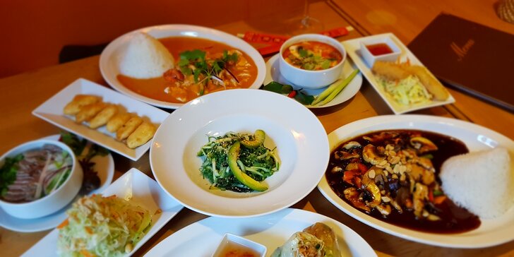Ochutnejte Asii: Vietnamské wok menu o 6 nebo 10 chodech s sebou