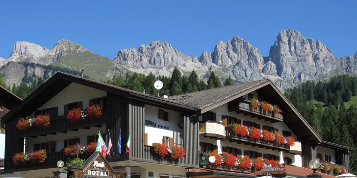 Na lyže do Falcade: doprava, skipas, 2 noci v hotelu Arnica s polopenzí a wellness