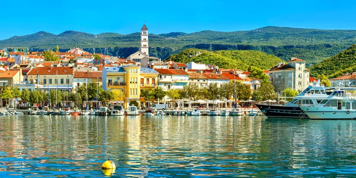 Letecky do Chorvatska: 7 nocí v městečku Crikvenica včetně polopenze (záloha)