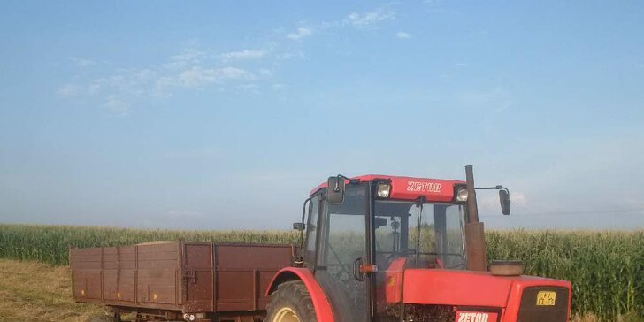 Zemědělství není nuda: Jízda nabušeným traktorem značky Zetor