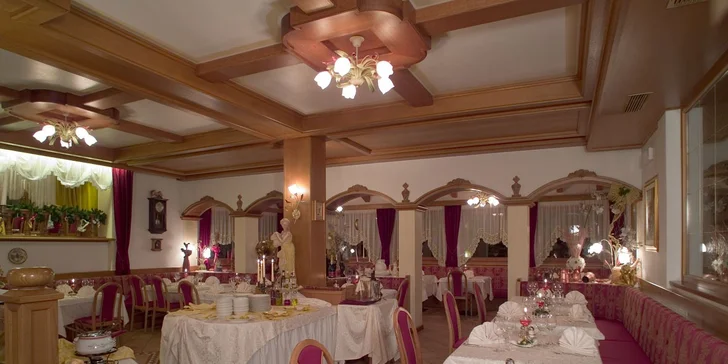 Na lyže do Falcade: doprava, skipas, 2 noci v hotelu Arnica s polopenzí a wellness