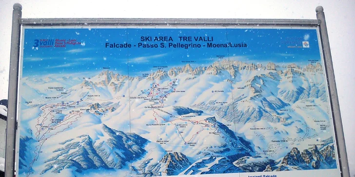 Na lyže do Falcade: doprava, skipas, 2 noci v hotelu Arnica s polopenzí a wellness