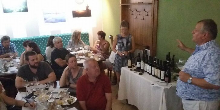 Domácí sommelier: odborný vinařský kurz spojený s degustací výběrových vín