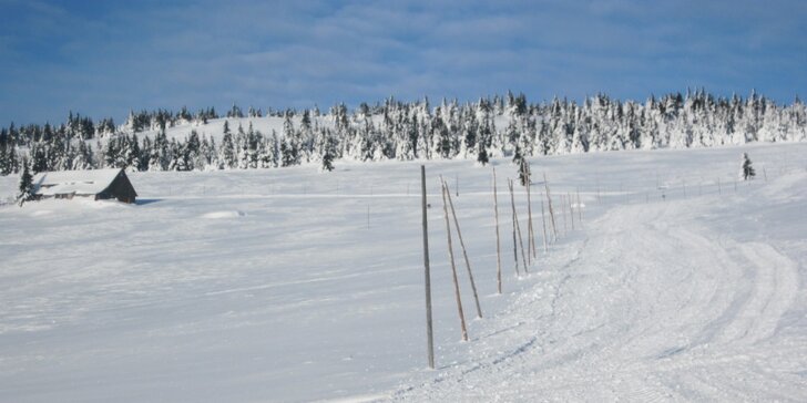 Zima na horách: 3–6 dní v zasněžených Krkonoších s polopenzí a saunou