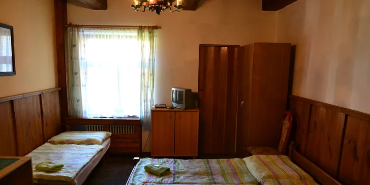 Pohodové léto v Novohradských horách u rakouských hranic vč. polopenze